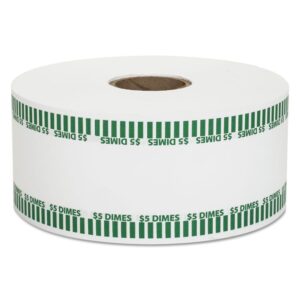 Automatic Coin Rolls, Dimes, $5, 1900 wrappers per roll