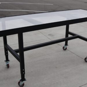 SOFT COUNT/ VAULT GLASS TO TABLE 30" X 72"